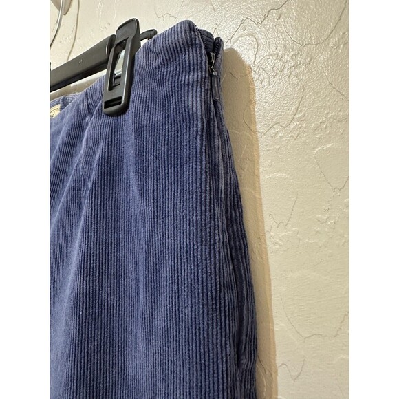 Vintage LL Bean Pull On Corduroy Pants Sz 14 Y2K Western Cowboy Boho Grannycore - Picture 4 of 13